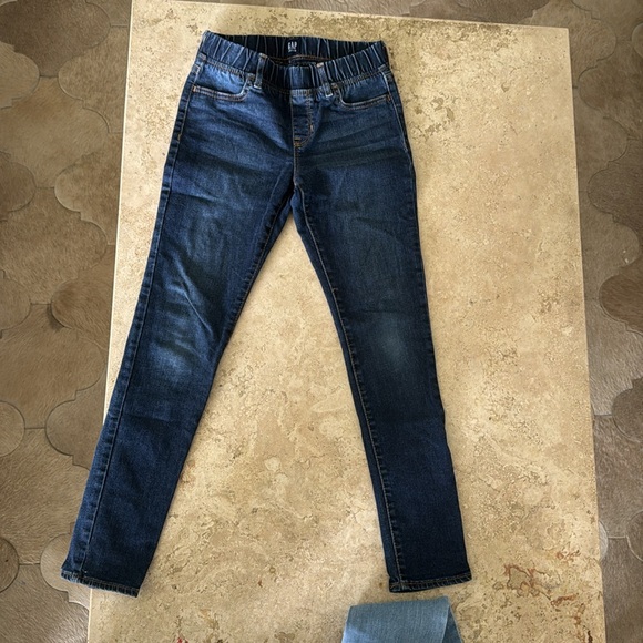 2 Jeans Girls GAP regular stretch jeggins Size10 - Picture 2 of 5